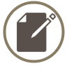 Icon of Pen and Paper